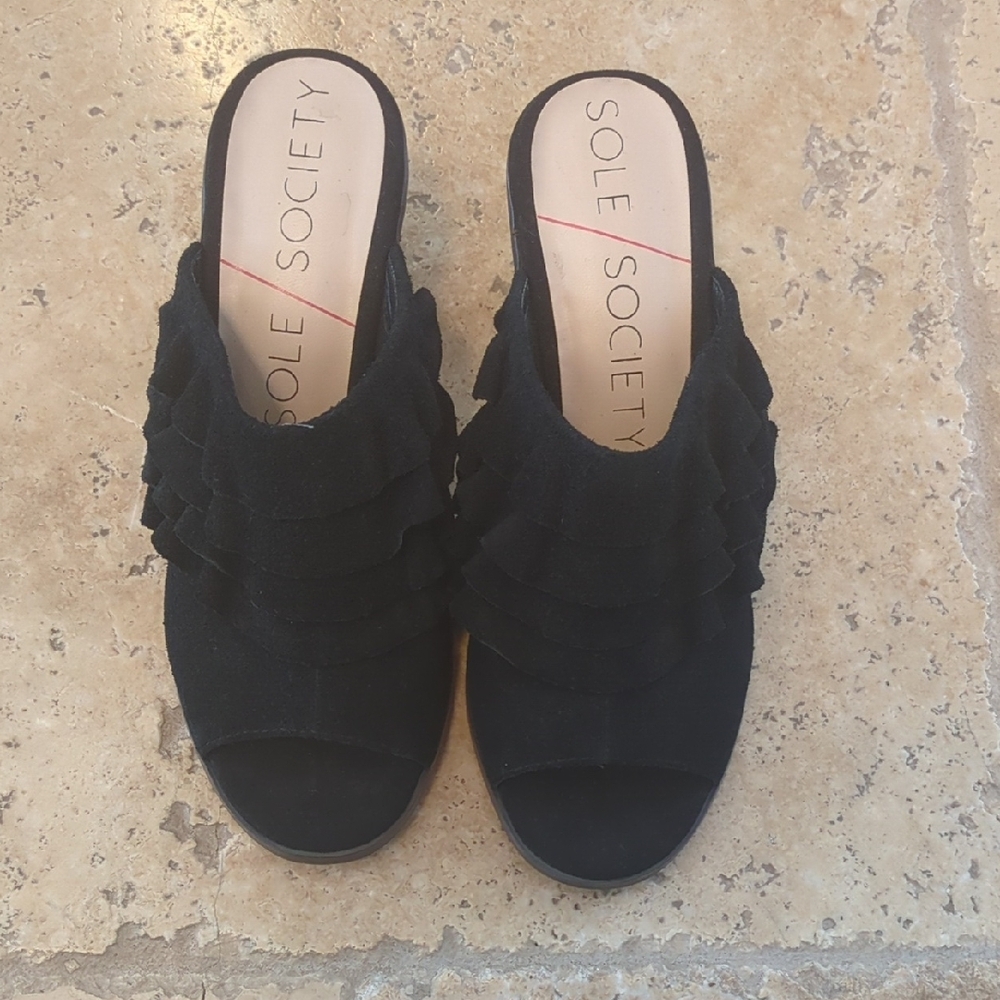 Sole Society Black Shoes Size 7